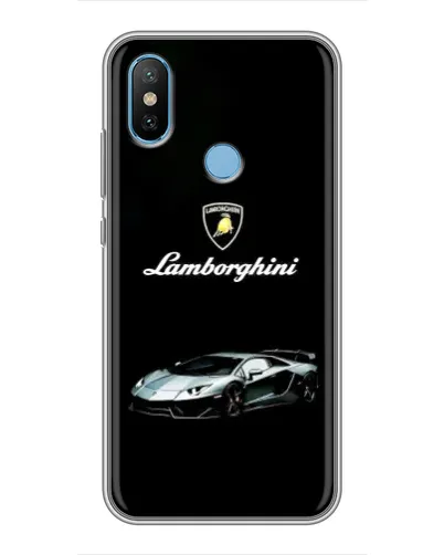 Чехол для Xiaomi Mi6X с картинкой «Логотип Lamborghini классика»