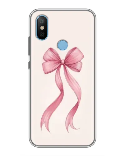 Чехол для Xiaomi Mi6X с картинкой «Розовый бант»