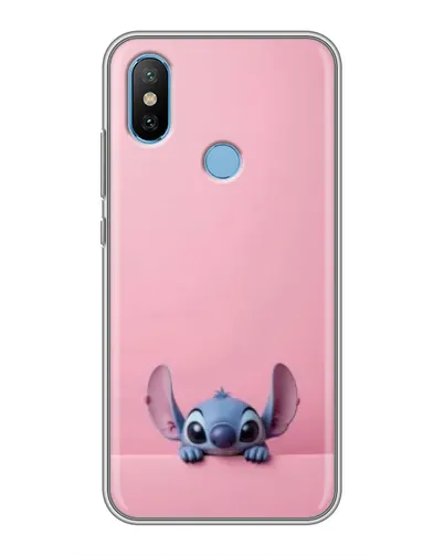 Чехол для Xiaomi Mi6X с картинкой «Stitch выглядывает» Чехол для Xiaomi Mi6X с картинкой «Stitch выглядывает»