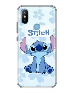Чехол для Xiaomi Mi6X с картинкой «Stitch среди цветов» Чехол для Xiaomi Mi6X с картинкой «Stitch среди цветов»