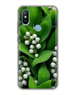 Чехол для Xiaomi Mi6X с картинкой «Ландыши в зелени» Чехол для Xiaomi Mi6X с картинкой «Ландыши в зелени»