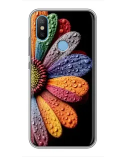 Чехол для Xiaomi Mi6X с картинкой «Радужный цветок» Чехол для Xiaomi Mi6X с картинкой «Радужный цветок»