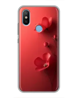 Чехол для Xiaomi Mi6X с картинкой «Маковые соцветия» Чехол для Xiaomi Mi6X с картинкой «Маковые соцветия»