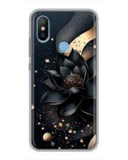 Чехол для Xiaomi Mi6X с картинкой «Черный лотос» Чехол для Xiaomi Mi6X с картинкой «Черный лотос»
