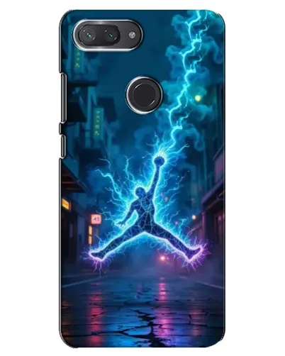Чехол для Xiaomi Mi 8 Lite с картинкой «Jordan Gold Jumpman»