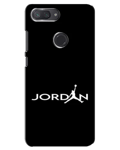 Чехол для Xiaomi Mi 8 Lite с картинкой «Jordan White Logo»