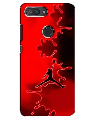 Чехол для Xiaomi Mi 8 Lite с картинкой «Jordan Red Smoke»