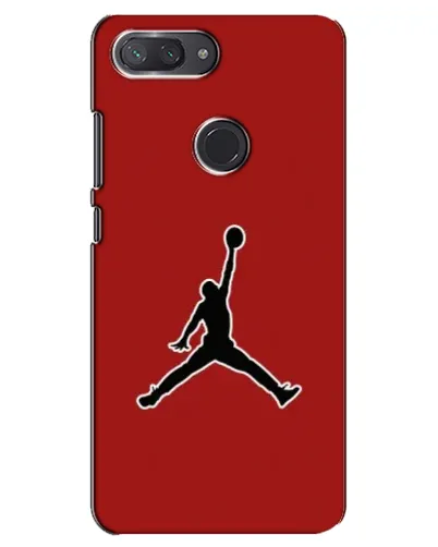 Чехол для Xiaomi Mi 8 Lite с картинкой «Jordan Red Back»