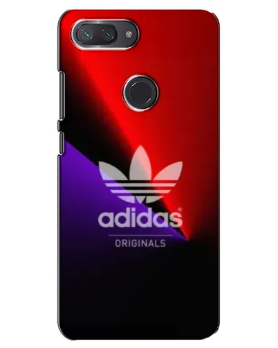 Чехол для Xiaomi Mi 8 Lite с картинкой «Adidas Red Neon»