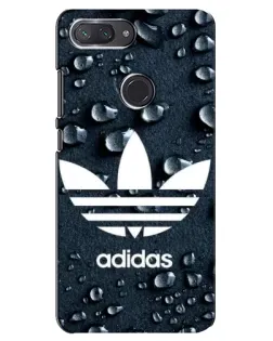 Чехол для Xiaomi Mi 8 Lite с картинкой «Adidas Trefoil Blue» Чехол для Xiaomi Mi 8 Lite с картинкой «Adidas Trefoil Blue»