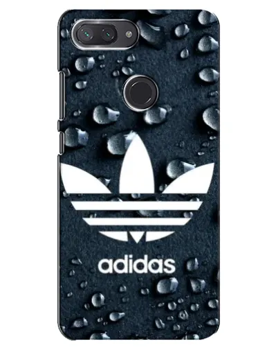 Чехол для Xiaomi Mi 8 Lite с картинкой «Adidas Trefoil Blue»