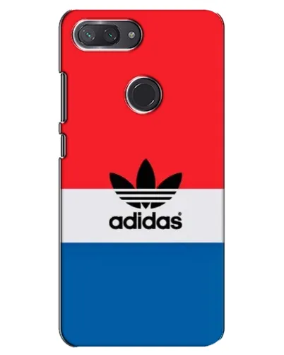 Чехол для Xiaomi Mi 8 Lite с картинкой «Ретро блоки Adidas»