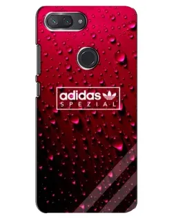 Чехол для Xiaomi Mi 8 Lite с картинкой «Adidas Gold Marble»