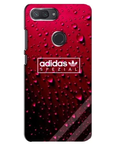 Чехол для Xiaomi Mi 8 Lite с картинкой «Adidas Gold Marble»