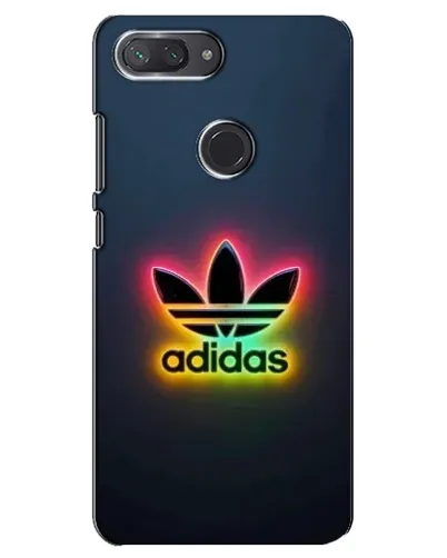 Чехол для Xiaomi Mi 8 Lite с картинкой «Неоновый Adidas»