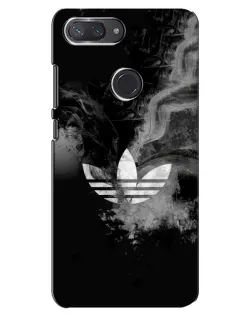 Чехол для Xiaomi Mi 8 Lite с картинкой «Абстрактный дым Adidas»