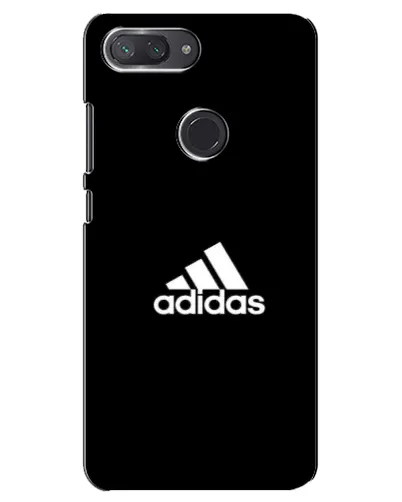 Чехол для Xiaomi Mi 8 Lite с картинкой «Черная классика Adidas»