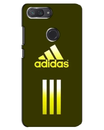 Чехол для Xiaomi Mi 8 Lite с картинкой «Оливковый градиент Adidas»