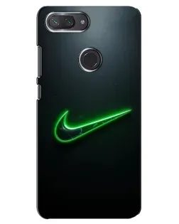 Чехол для Xiaomi Mi 8 Lite с картинкой «Неоновый контур Nike» Чехол для Xiaomi Mi 8 Lite с картинкой «Неоновый контур Nike»