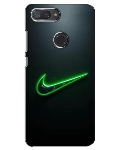 Чехол для Xiaomi Mi 8 Lite с картинкой «Неоновый контур Nike» Чехол для Xiaomi Mi 8 Lite с картинкой «Неоновый контур Nike»