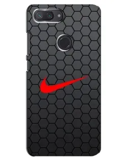 Чехол для Xiaomi Mi 8 Lite с картинкой «Nike — карбоновая сетка» Чехол для Xiaomi Mi 8 Lite с картинкой «Nike — карбоновая сетка»
