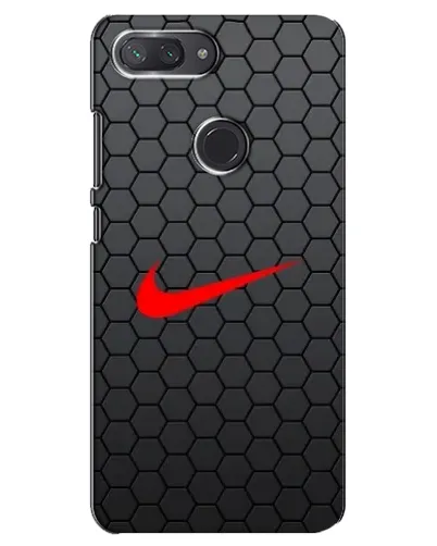 Чехол для Xiaomi Mi 8 Lite с картинкой «Nike — карбоновая сетка» Чехол для Xiaomi Mi 8 Lite с картинкой «Nike — карбоновая сетка»