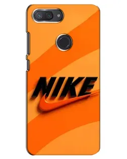 Чехол для Xiaomi Mi 8 Lite с картинкой «Оранжевый драйв Nike» Чехол для Xiaomi Mi 8 Lite с картинкой «Оранжевый драйв Nike»