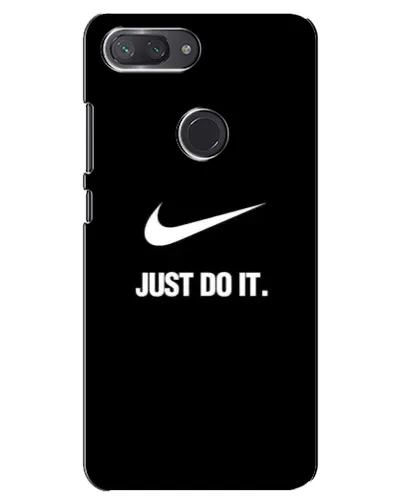 Чехол для Xiaomi Mi 8 Lite с картинкой «Классический принт Nike» Чехол для Xiaomi Mi 8 Lite с картинкой «Классический принт Nike»