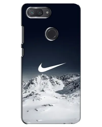 Чехол для Xiaomi Mi 8 Lite с картинкой «Nike — зимние горы» Чехол для Xiaomi Mi 8 Lite с картинкой «Nike — зимние горы»