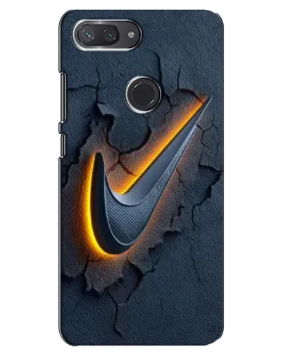 Чехол для Xiaomi Mi 8 Lite с картинкой «Объемный логотип Найк» Чехол для Xiaomi Mi 8 Lite с картинкой «Объемный логотип Найк»
