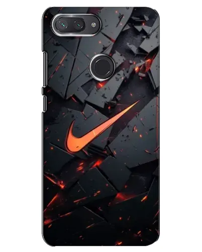 Чехол для Xiaomi Mi 8 Lite с картинкой «Nike — эффект разломов» Чехол для Xiaomi Mi 8 Lite с картинкой «Nike — эффект разломов»