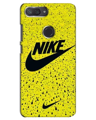 Чехол для Xiaomi Mi 8 Lite с картинкой «Желтый текстурный Nike» Чехол для Xiaomi Mi 8 Lite с картинкой «Желтый текстурный Nike»