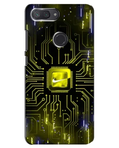 Чехол для Xiaomi Mi 8 Lite с картинкой «Nike — золотая искра» Чехол для Xiaomi Mi 8 Lite с картинкой «Nike — золотая искра»