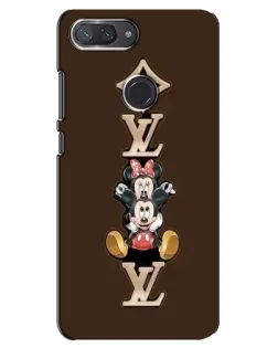 Чехол для Xiaomi Mi 8 Lite с картинкой «LV и Микки Маус»