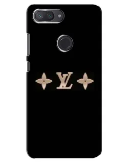 Чехол для Xiaomi Mi 8 Lite с картинкой «Louis Vuitton — минимализм»