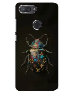 Чехол для Xiaomi Mi 8 Lite с картинкой «LV — мраморный принт»