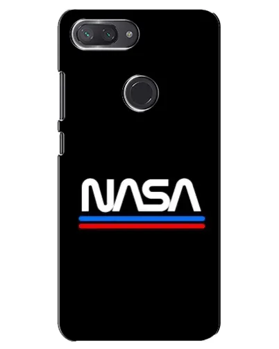 Чехол для Xiaomi Mi 8 Lite с картинкой «NASA — классика Red Blue» Чехол для Xiaomi Mi 8 Lite с картинкой «NASA — классика Red Blue»