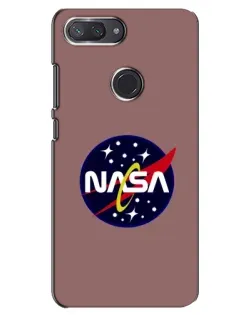 Чехол для Xiaomi Mi 8 Lite с картинкой «NASA — ретро космос» Чехол для Xiaomi Mi 8 Lite с картинкой «NASA — ретро космос»