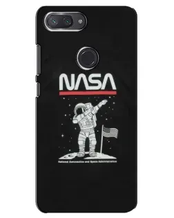 Чехол для Xiaomi Mi 8 Lite с картинкой «NASA — шагаем по Луне» Чехол для Xiaomi Mi 8 Lite с картинкой «NASA — шагаем по Луне»