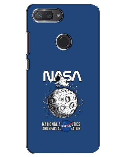 Чехол для Xiaomi Mi 8 Lite с картинкой «NASA — лунная миссия» Чехол для Xiaomi Mi 8 Lite с картинкой «NASA — лунная миссия»