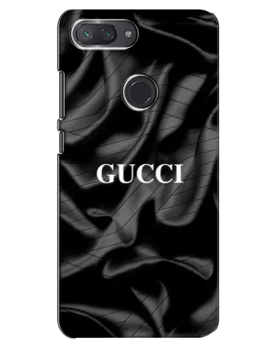 Чехол для Xiaomi Mi 8 Lite с картинкой «Gucci — шелковые волны»