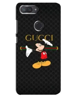 Чехол для Xiaomi Mi 8 Lite с картинкой «Микки Маус Gucci»