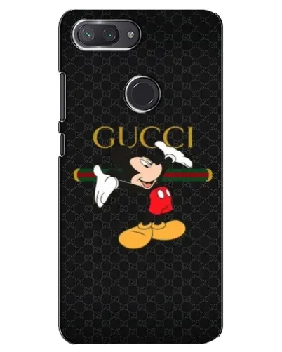 Чехол для Xiaomi Mi 8 Lite с картинкой «Микки Маус Gucci»