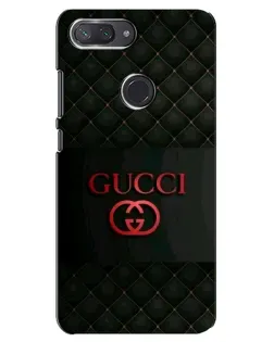 Чехол для Xiaomi Mi 8 Lite с картинкой «Gucci — стеганый черный»