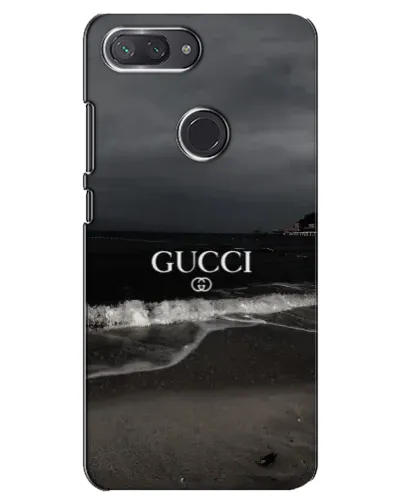 Чехол для Xiaomi Mi 8 Lite с картинкой «Gucci — морской прибой»