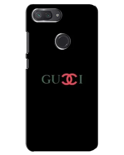 Чехол для Xiaomi Mi 8 Lite с картинкой «Gucci — красный градиент»