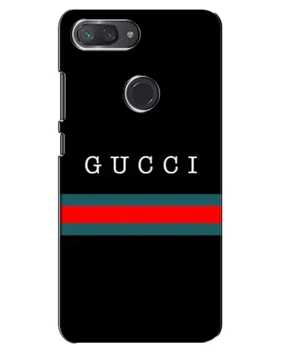 Чехол для Xiaomi Mi 8 Lite с картинкой «Gucci — красный пояс»