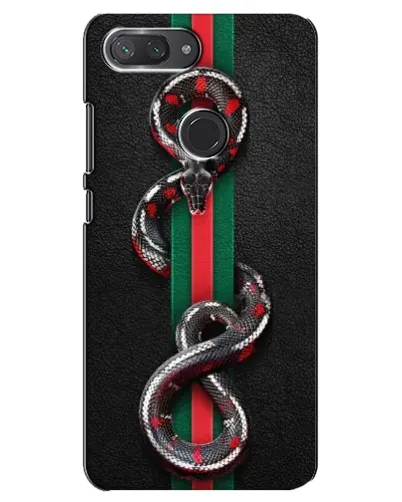 Чехол для Xiaomi Mi 8 Lite с картинкой «Gucci — змея на полосе» Чехол для Xiaomi Mi 8 Lite с картинкой «Gucci — змея на полосе»