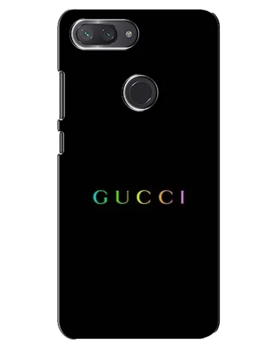 Чехол для Xiaomi Mi 8 Lite с картинкой «Gucci — неоновый минимализм» Чехол для Xiaomi Mi 8 Lite с картинкой «Gucci — неоновый минимализм»