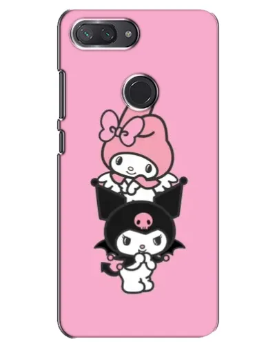 Чехол для Xiaomi Mi 8 Lite с картинкой «My Melody и Kuromi»